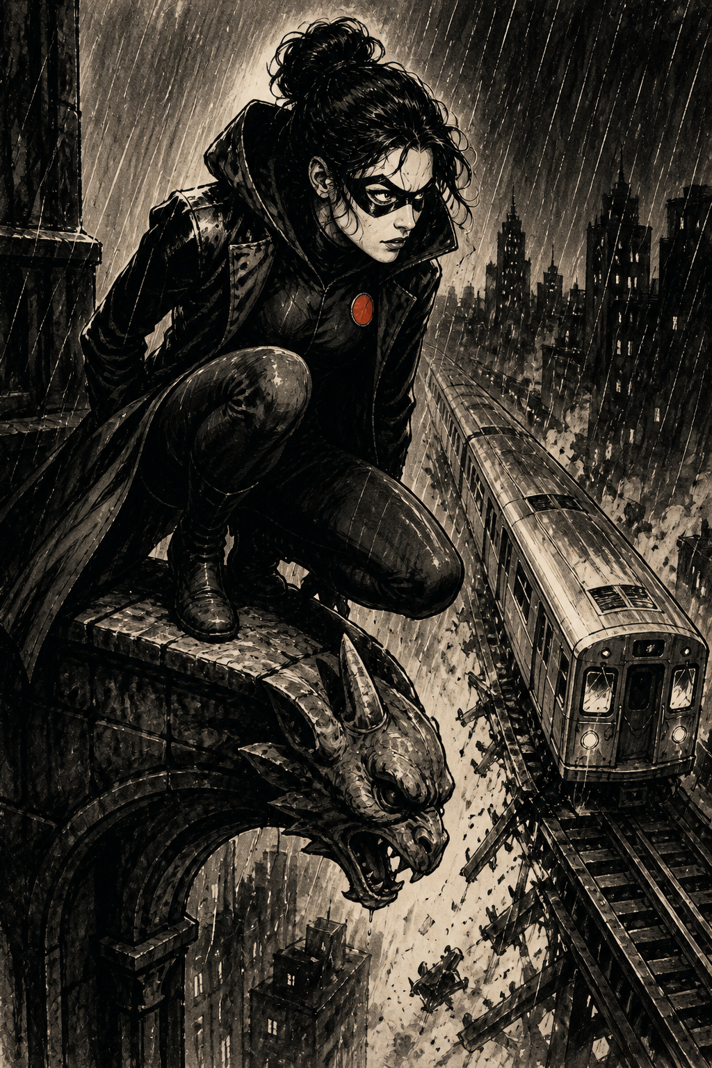 Saint Zero Street superhero comic artwork