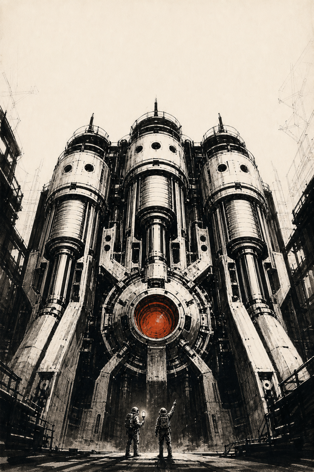 The Red Engine comic artwork